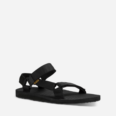 Teva Original Universal - Men's Teva Hiking Sandals - Black | India (HESZ47012)